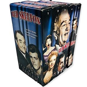 Red Skelton VHS Collector Series 5 Pack VINTAGE 1998 Greatest Comedy Shows